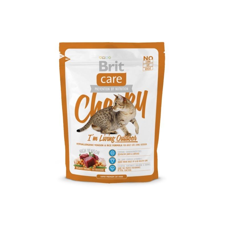 Brit Care Cat Cheeky Living Outdoor, 400 g