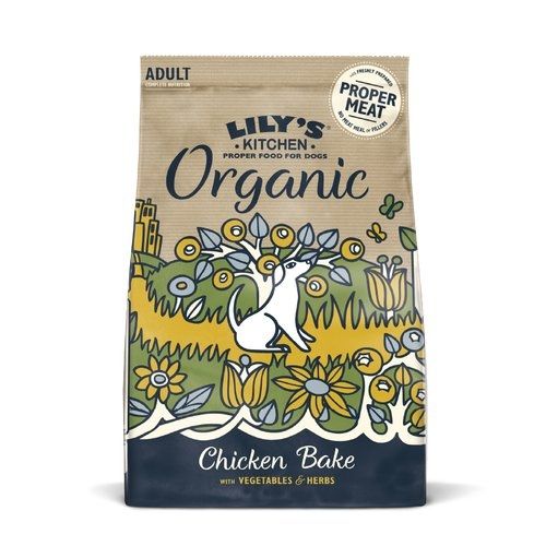 Lily’s Kitchen For Dogs Complete Nutrition Adult Organic Chicken & Vegetable Bake, 1 kg Adult