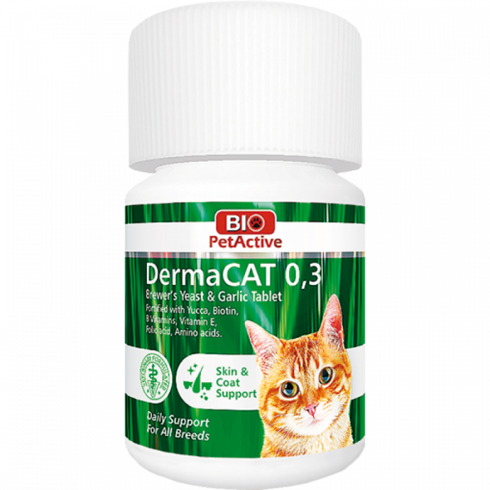 Bio PetActive Dermacat 0.3, 75 tablete