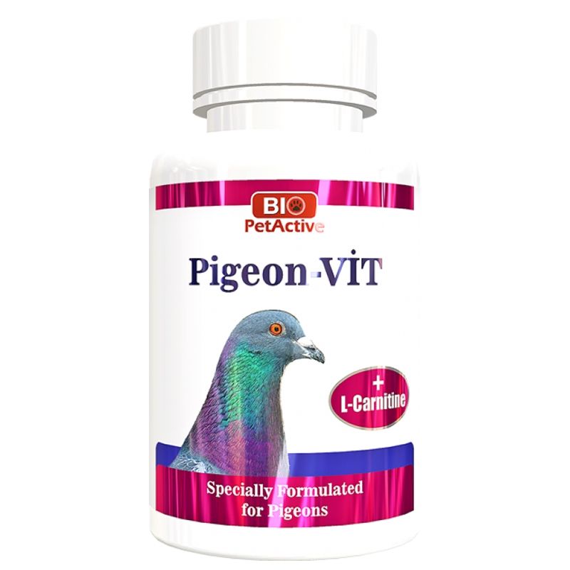 Vitamine pentru porumbei, Bio PetActive Pigeon, 500 tbl 500