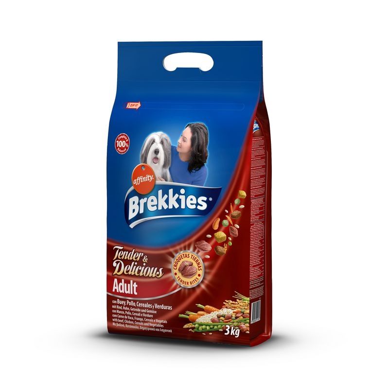 Brekkies Dog Delicious Vita, 3 kg Brekkies imagine 2022