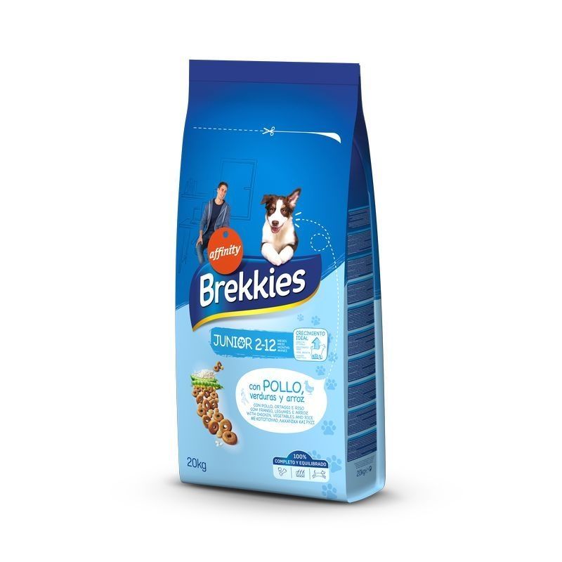 Brekkies Dog Excel Junior Original, 20 kg Brekkies imagine 2022