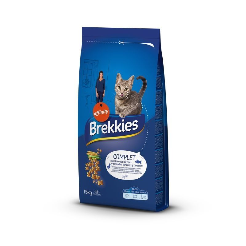 Brekkies Excel Cat Complet, 15 Kg