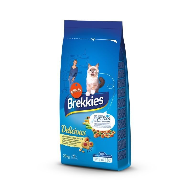 Brekkies Excel Cat Delice Peste, 20 kg Brekkies imagine 2022