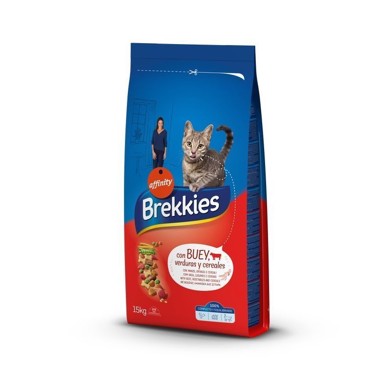 Brekkies Excel Cat Mix Vita, 15 kg Brekkies imagine 2022