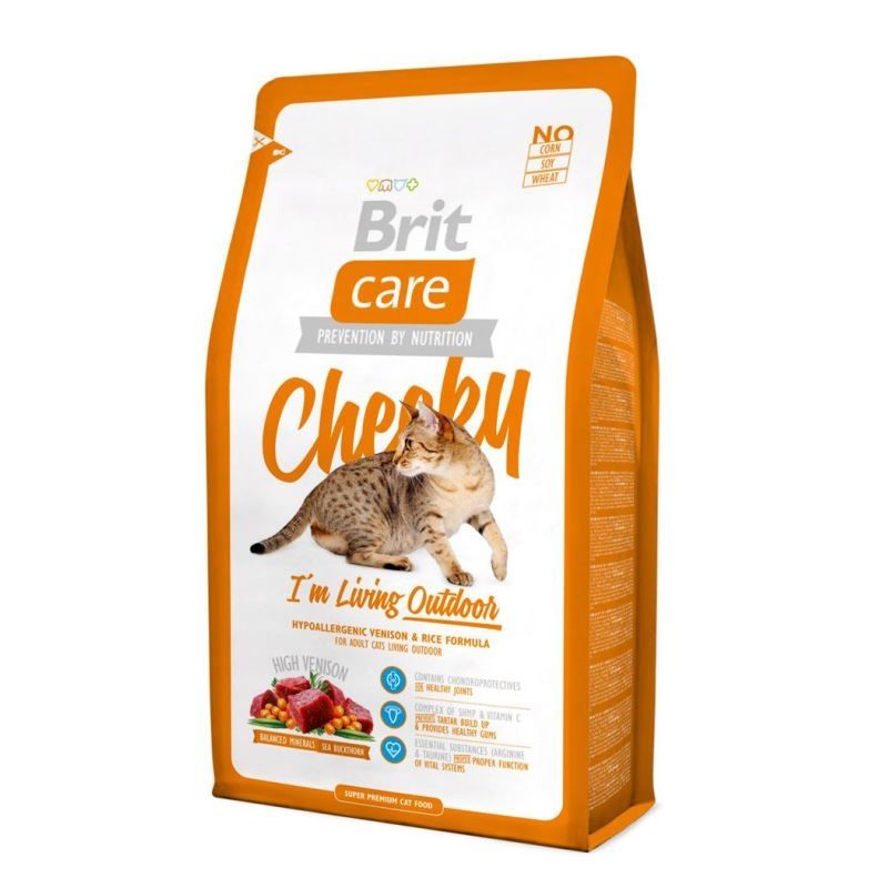 Brit Care Cat Cheeky Living Outdoor, 2 kg