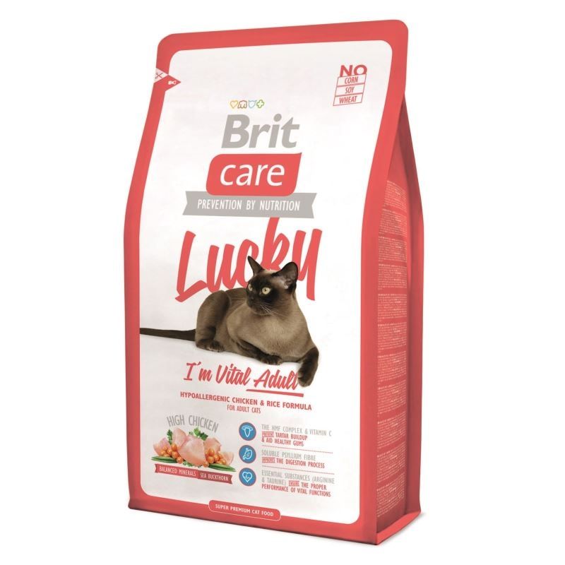 Brit Care Cat Lucky Vital Adult, 7 kg