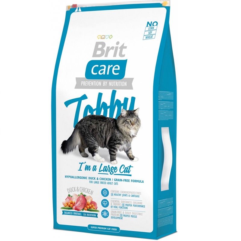 Brit Care Cat Tobby I’m a Large Cat, 2 kg