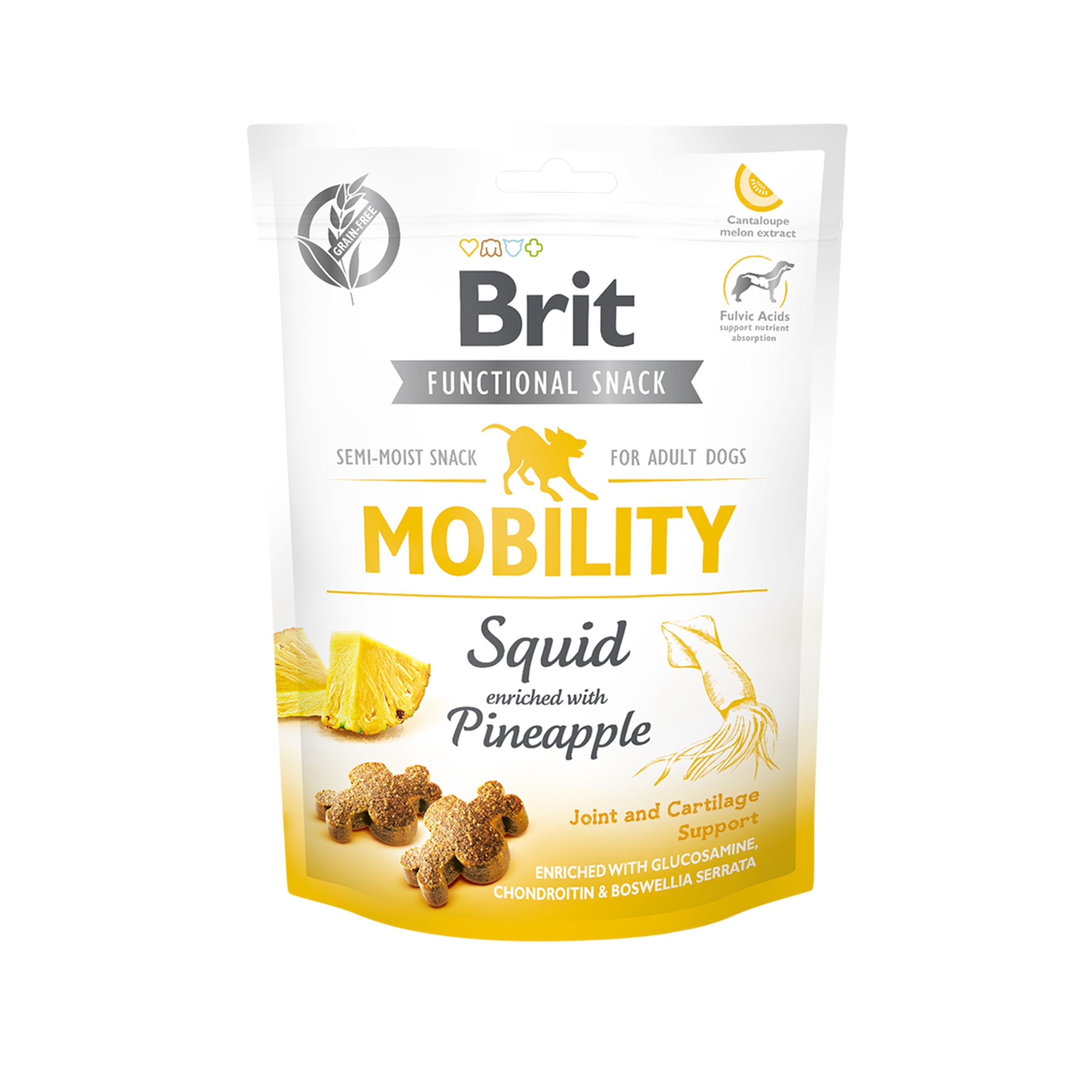Brit Care Dog Snack Mobility Squid, 150 g