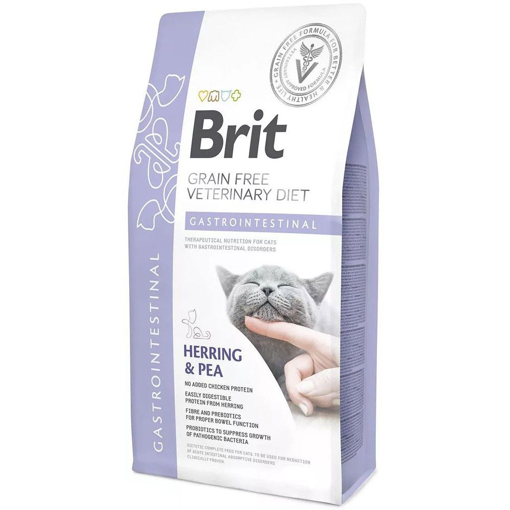 Brit Grain Free Veterinary Diets Cat Gastrointestinal, 2 kg BRIT