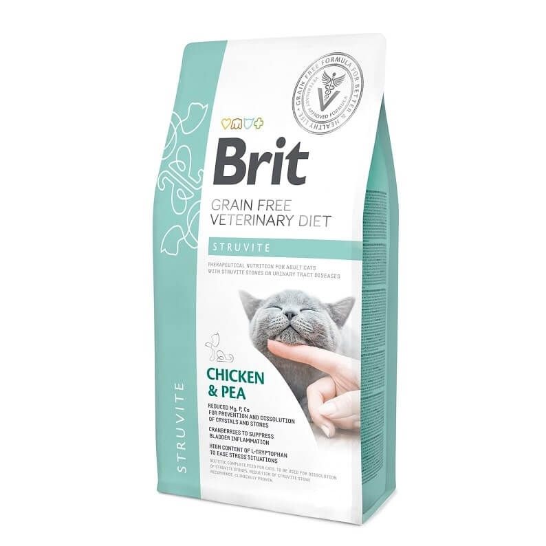 Brit Grain Free Veterinary Diets Cat Struvite, 5 kg Brit imagine 2022