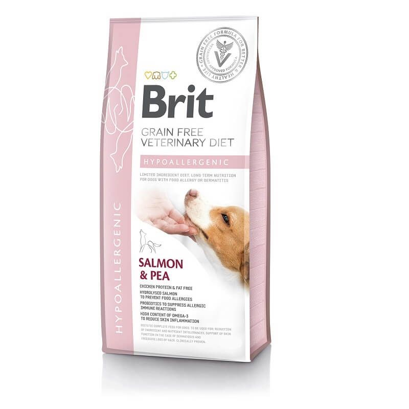 Brit Grain Free Veterinary Diets Dog Hypoallergenic, 12 kg