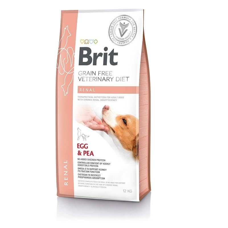 Brit Grain Free Veterinary Diets Dog Renal, 12 kg BRIT