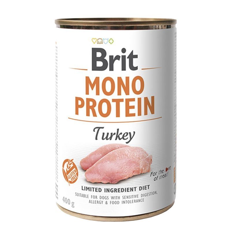 Brit Mono Protein Turkey & Sweet Potato, 400 g