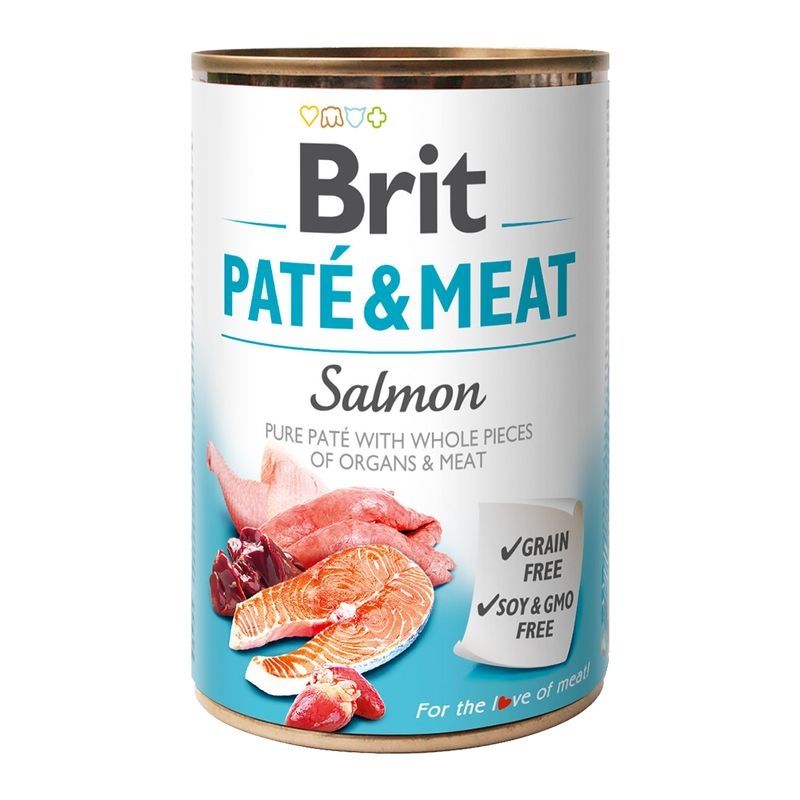 Brit Pate & Meat Salmon, 400 g