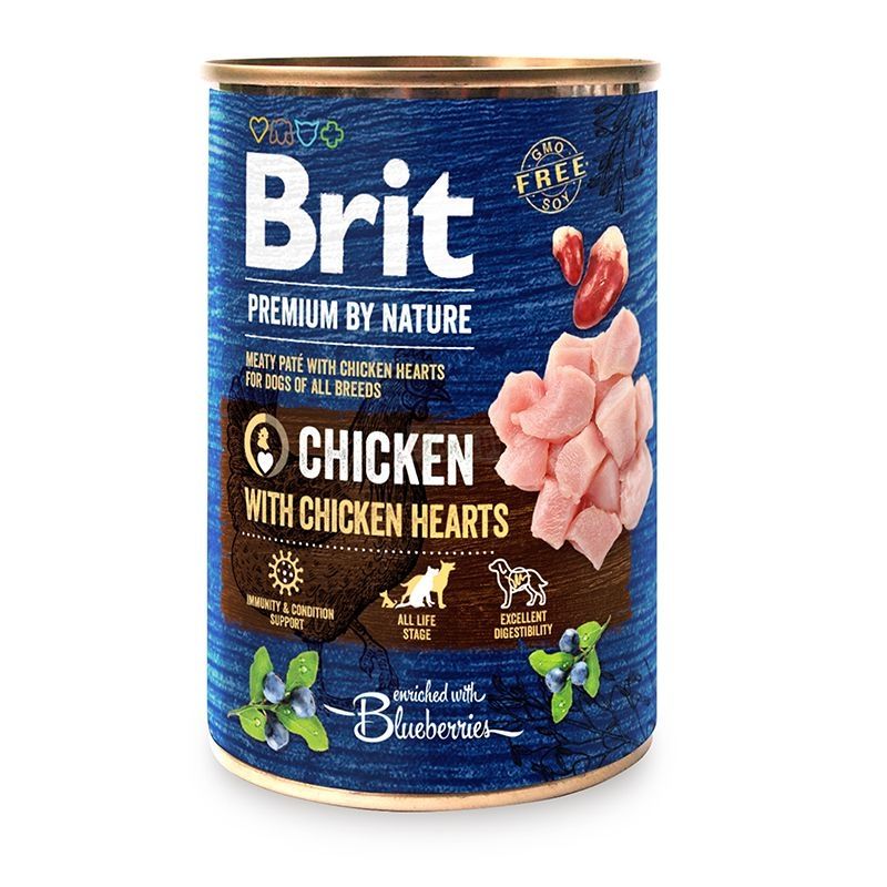 Brit Premium by Nature Chicken with Hearts, 800 g Brit Premium by Nature Chicken with Hearts, 800 g