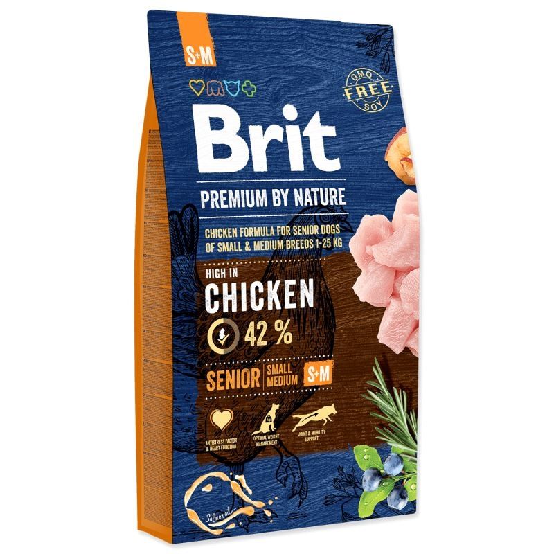 Brit Premium By Nature Senior S Plus M, 15 Kg