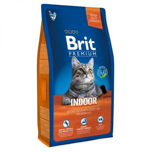 Brit Premium Cat Indoor, 1.5 kg