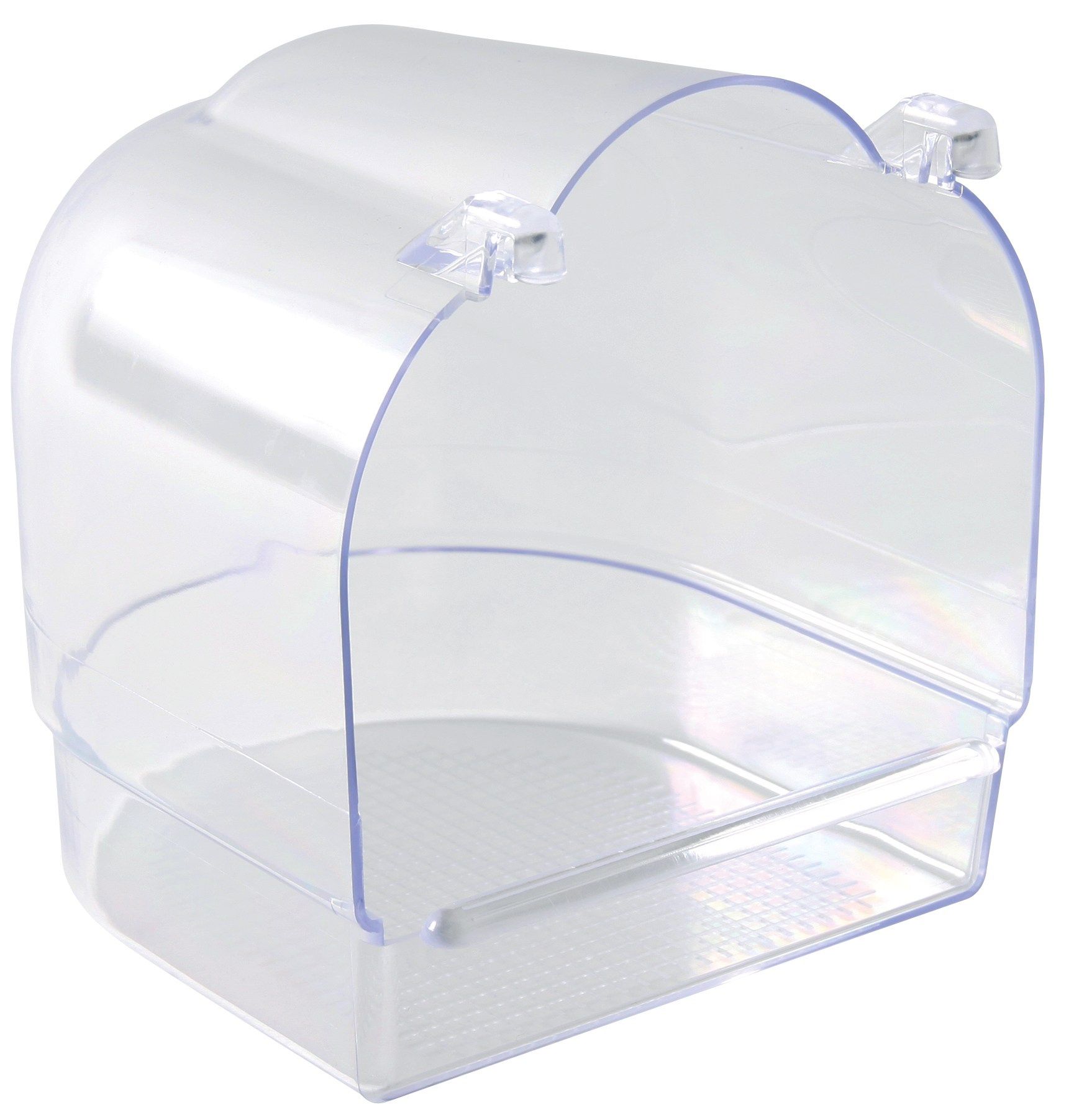 Cadita Plastic Acoperita Transparenta 13x12x13 cm 5402