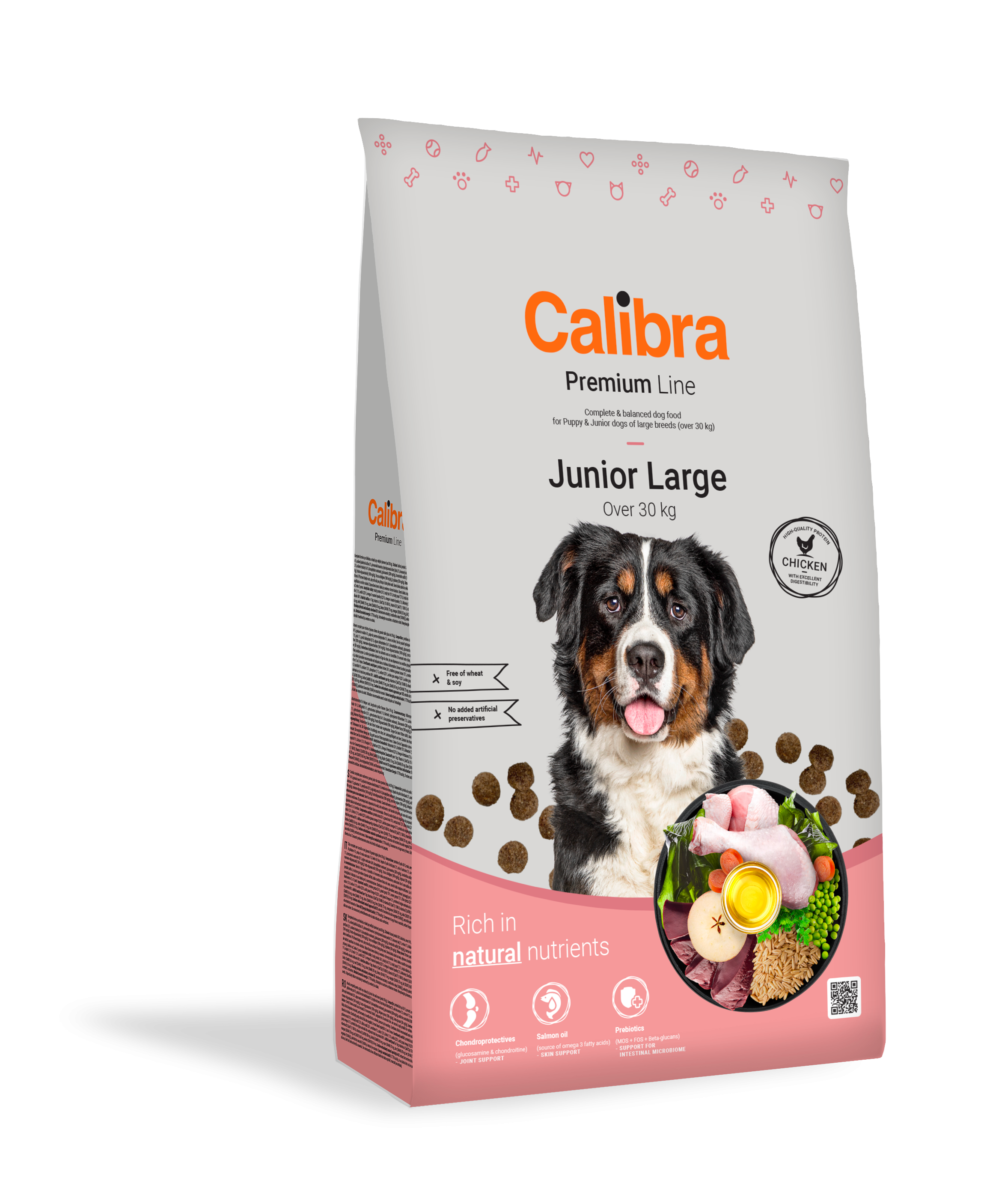 Calibra Dog Premium Line Junior Large, 12 Kg