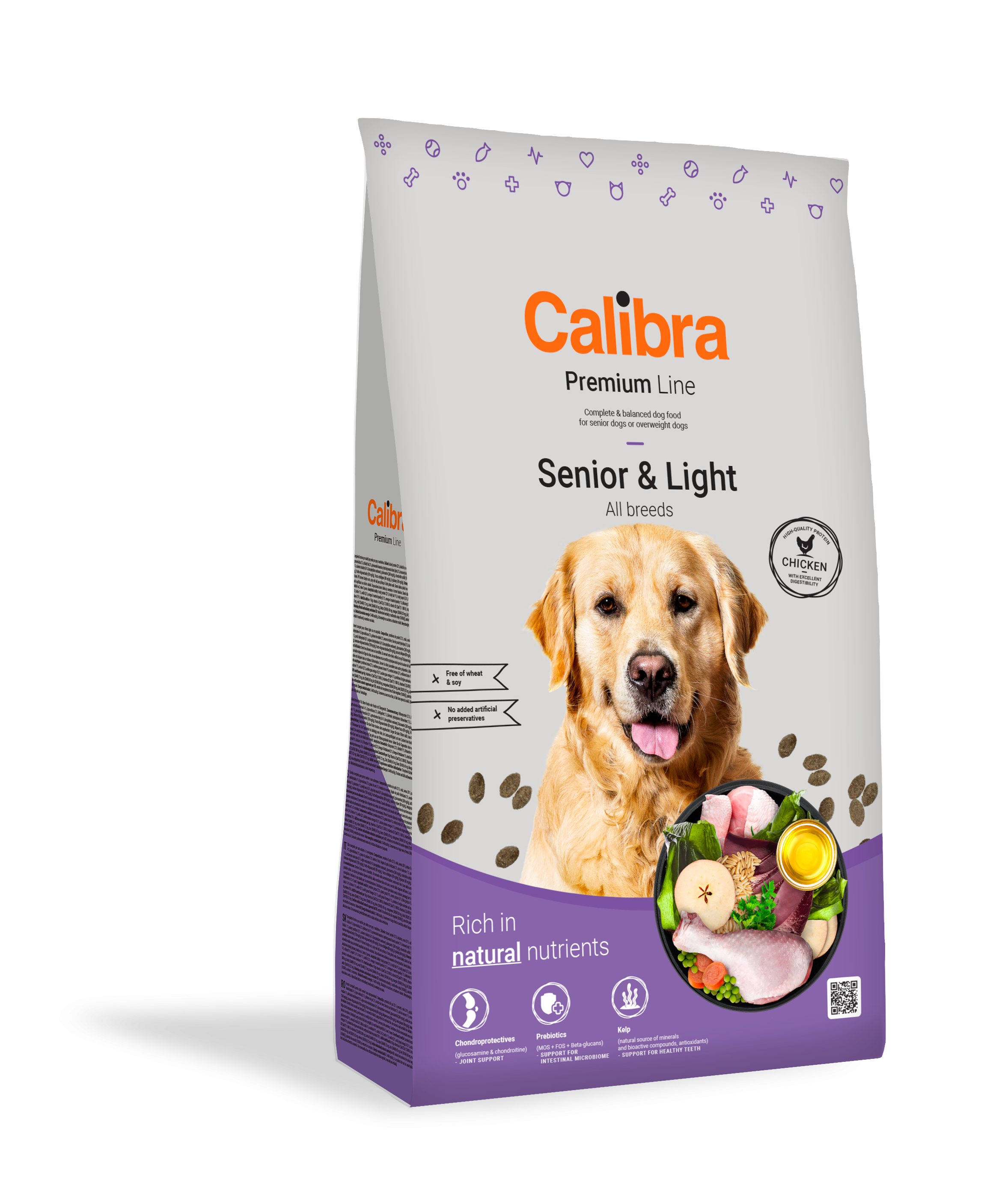 Calibra Dog Premium Line Senior & Light, 3 kg