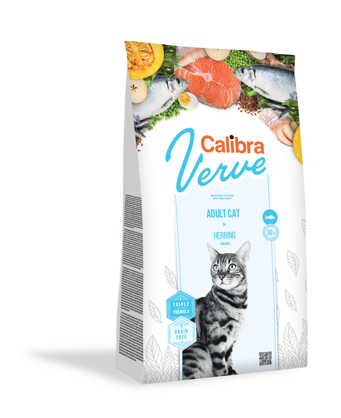 Calibra Cat Verve Grain Free Adult, Herring, 3.5 Kg