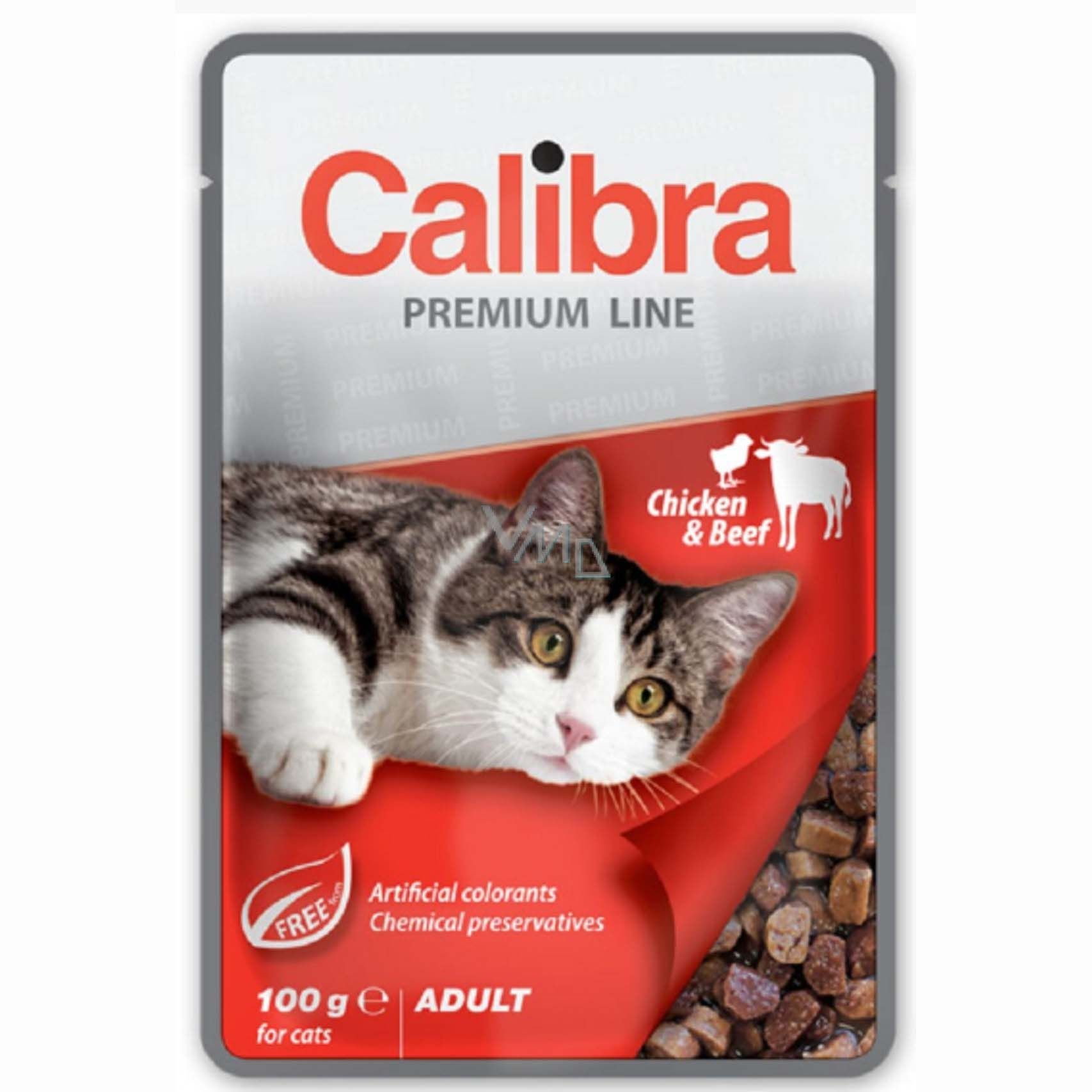Calibra Cat Pouch Chicken and Beef in Sauce 100 g
