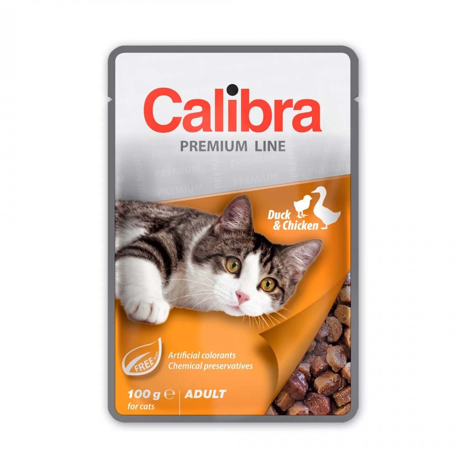 Calibra Cat Pouch Duck and Chicken in Sauce 100 g