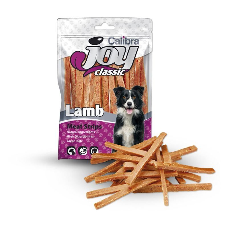 Calibra Joy Dog Classic Lamb Strips, 80 G