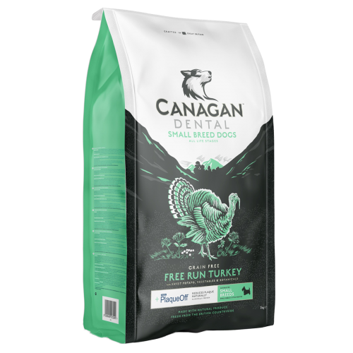 Canagan Dog Grain Free Dental Small Breeds, Curcan, 2 Kg