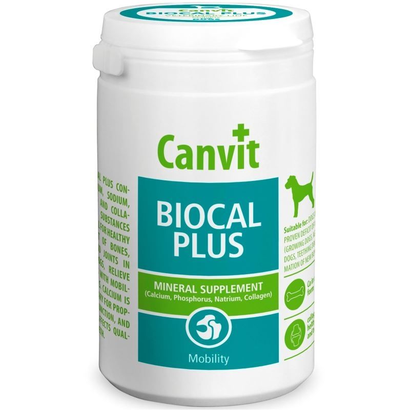 Canvit Biocal Plus for Dogs, 230 g