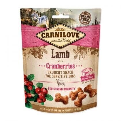 Carnilove Dog Crunchy Snack Lamb With Cranberries, 200 g 200 imagine 2022