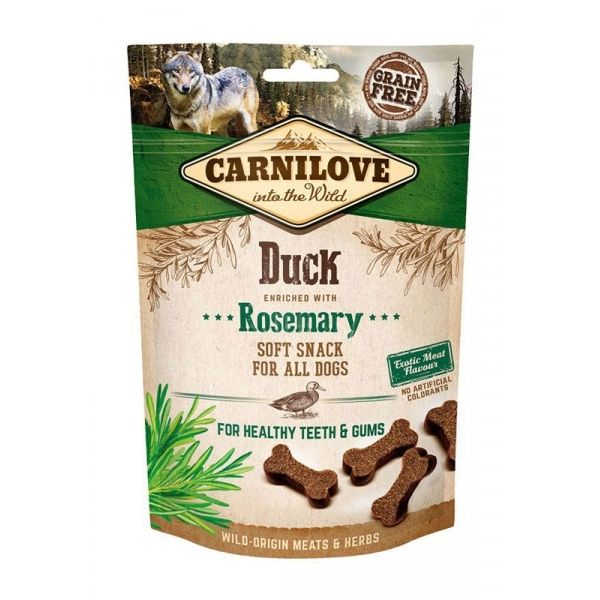 Carnilove Dog Semi Moist Snack Duck with Rosemary, 200 g Delicii-Caini 2023-09-29 3