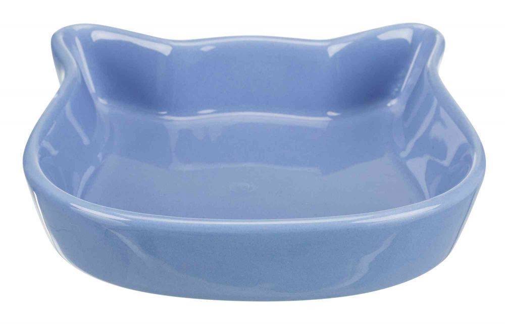 Castron ceramica cap de pisica 250 ml/12 cm 4 nuante 24497