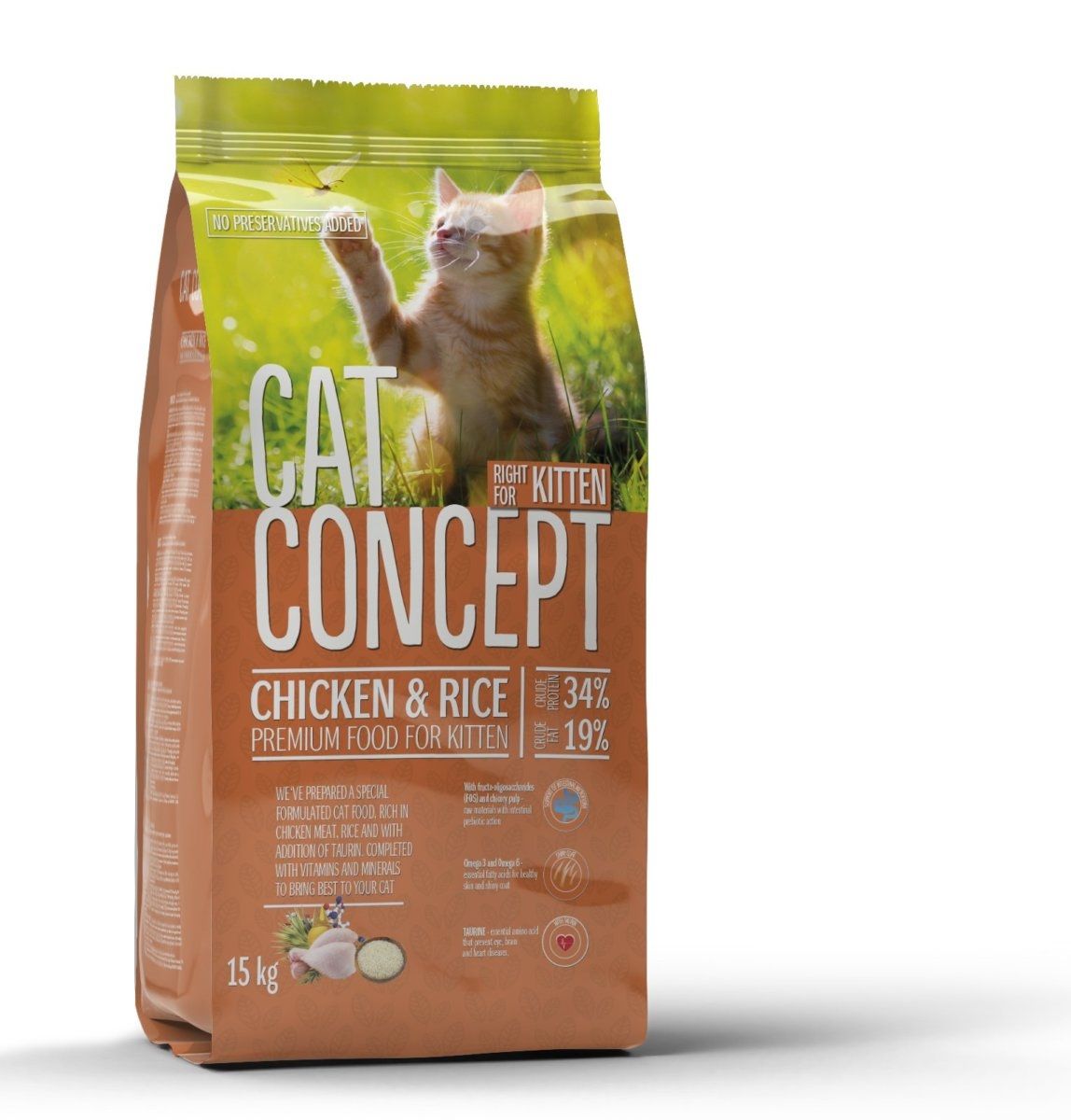 Cat Concept Dry Kitten, 1.5 kg