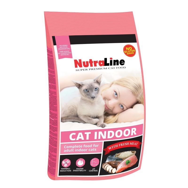 Nutraline Cat Indoor, 1.5 kg 1.5 imagine 2022