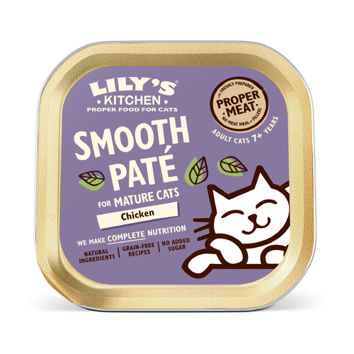 Lily’s Kitchen Chicken Pate for Mature Cats, 85 g (pate) imagine 2022