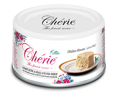 Cherie Kitten Cat Mousse cu Pui, 80 g