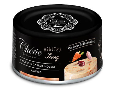 Cherie Adult Cat Mousse cu Pui si Morcov, 80 g