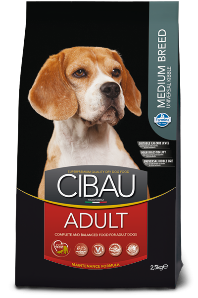 Cibau Dog Adult Medium, 2.5 Kg