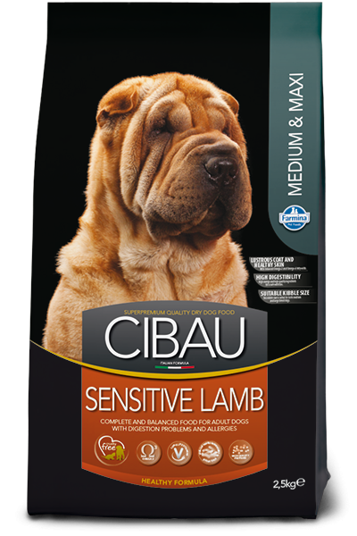 Cibau Dog Sensitive Lamb Medium-Maxi, 12 Kg
