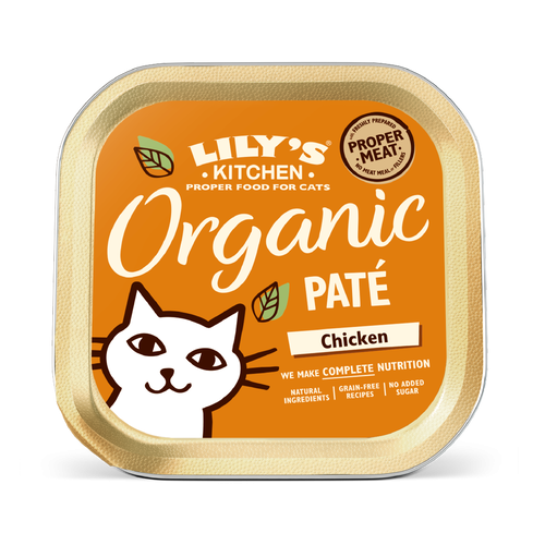 Lily’s Kitchen, Adult Organic Chicken Pate, 85 g (pate) imagine 2022