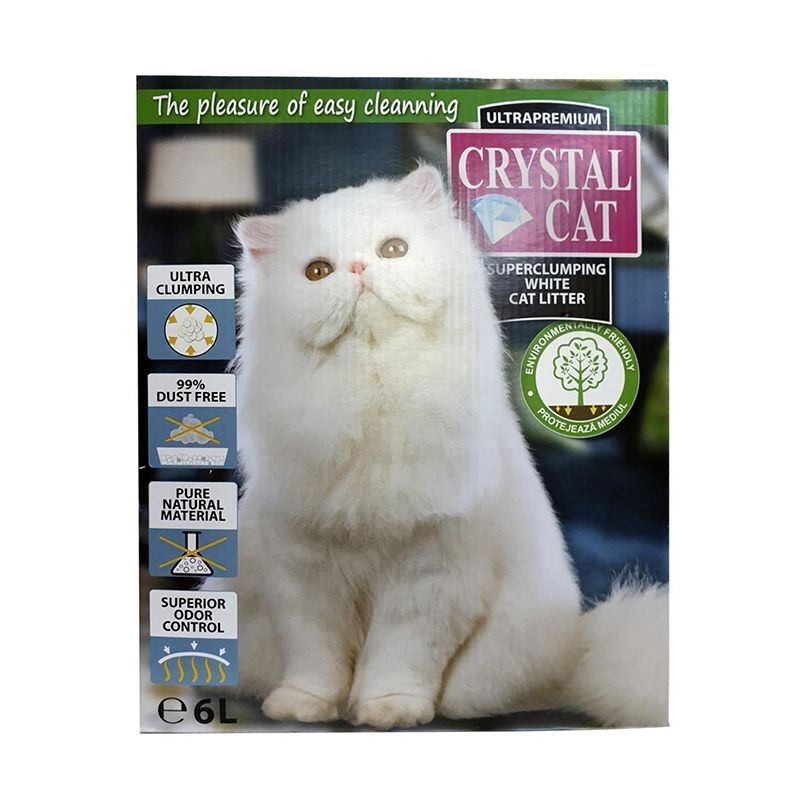 Crystal Cat Bentonita, 6 L