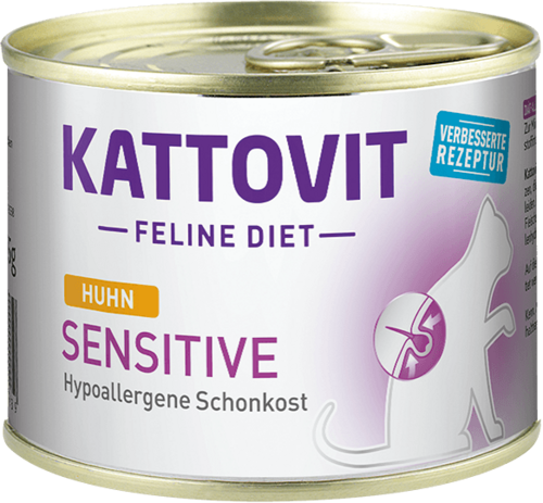 Conserva Kattovit Sensitive, Pui, 185 g