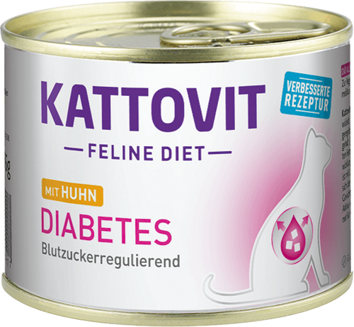 Conserva Kattovit Diabetic, Pui, 185 g