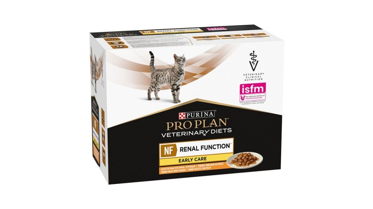 Purina Pro Plan Veterinary Diets Feline NF Early Care, Chicken, 10x85 g