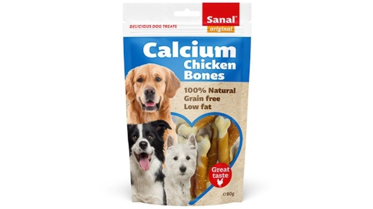 Sanal Cranberry Chicken Bites - Leckerli Für Hunde Mit Cranberry-Geschmack, 75g