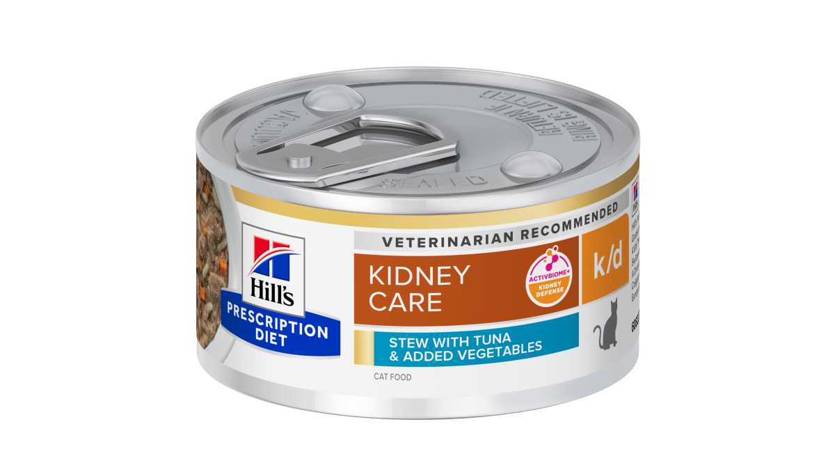 Hill's Prescription Diet Feline Kidney Care Stew Tuna & Vegetables, 82