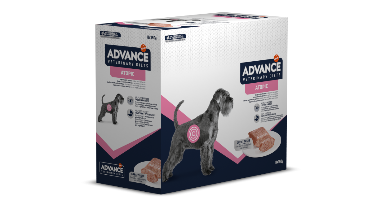 Advance Diets Dog Atopic Derma Care, 8x150 g: 94,54 RON - PetMart PetShop