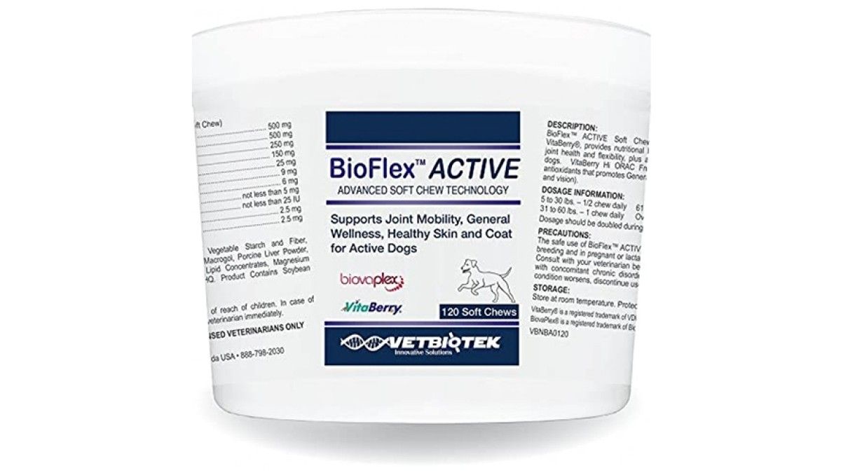 Bioflex Active, Vetbiotek, 120 tablete: 267,41 lei - PetMart PetShop
